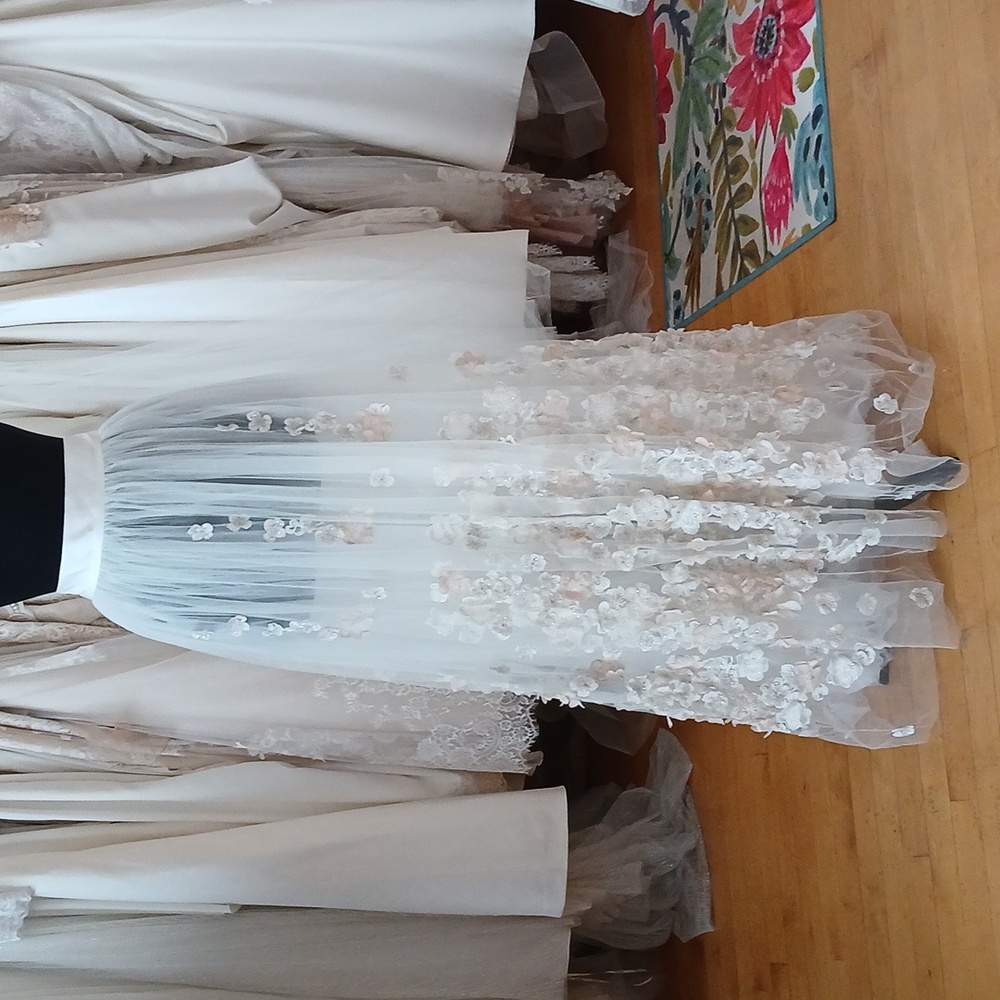 Bridal overskirt